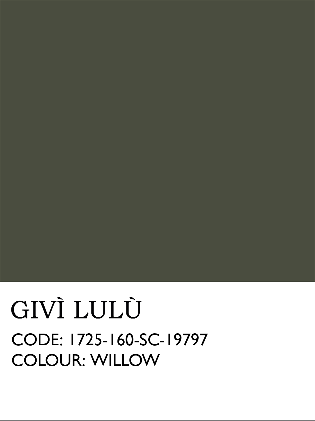 Tessuto Percalle 200 Thread Count - Willow