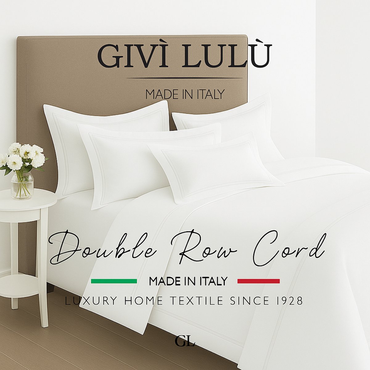 Double Row Cord Bed Linen Collection