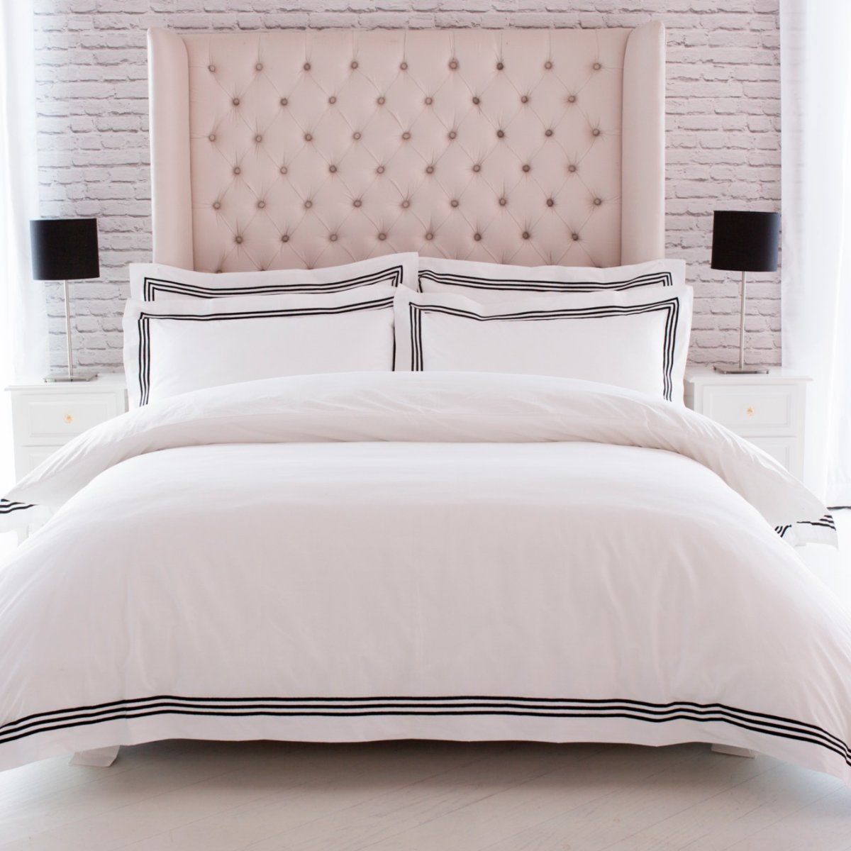 Three Row Cord Bed Linen Collection