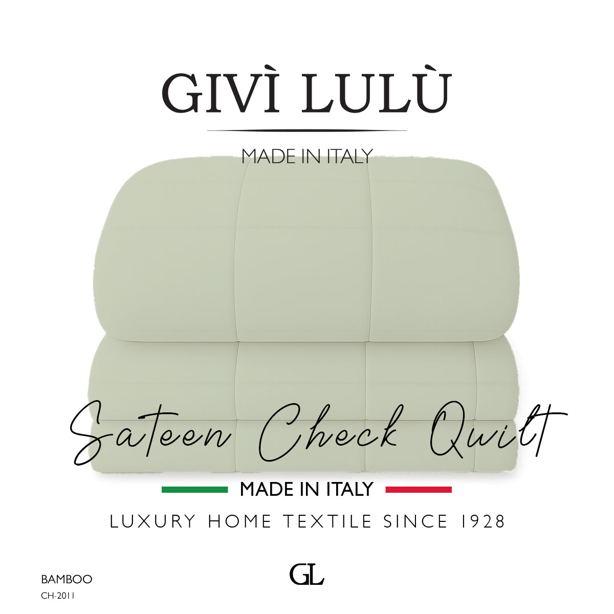 Check Quilt Winter - BAMBOO