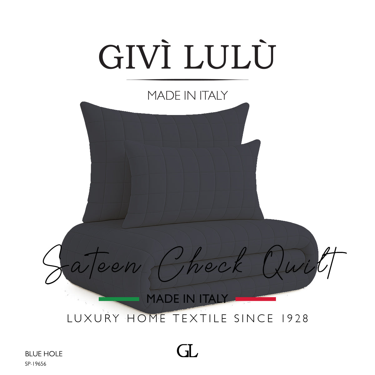 Check Quilt Mid Season - BLUE HOLE