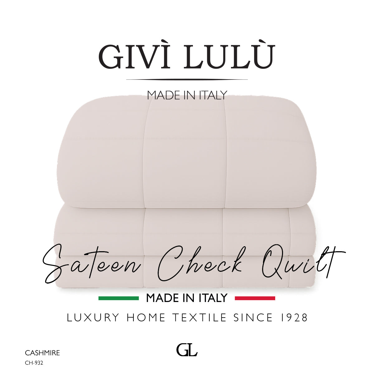 Check Quilt Winter - cashmire