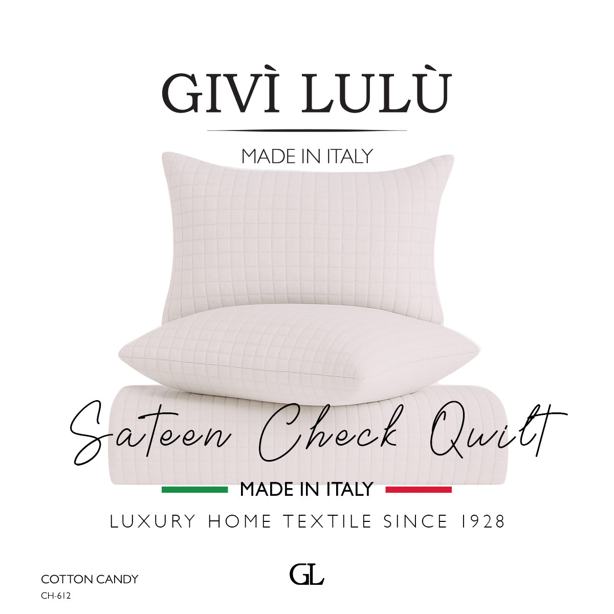 Check Quilt Summer - COTTON CANDY