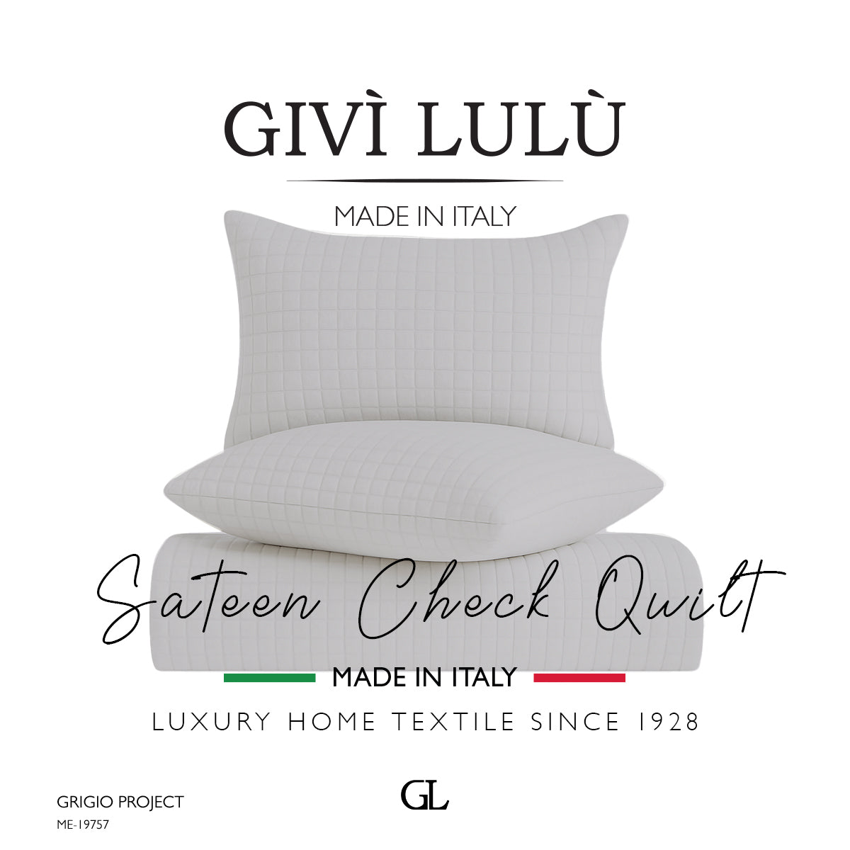Check Quilt Summer - GRIGIO PROJECT