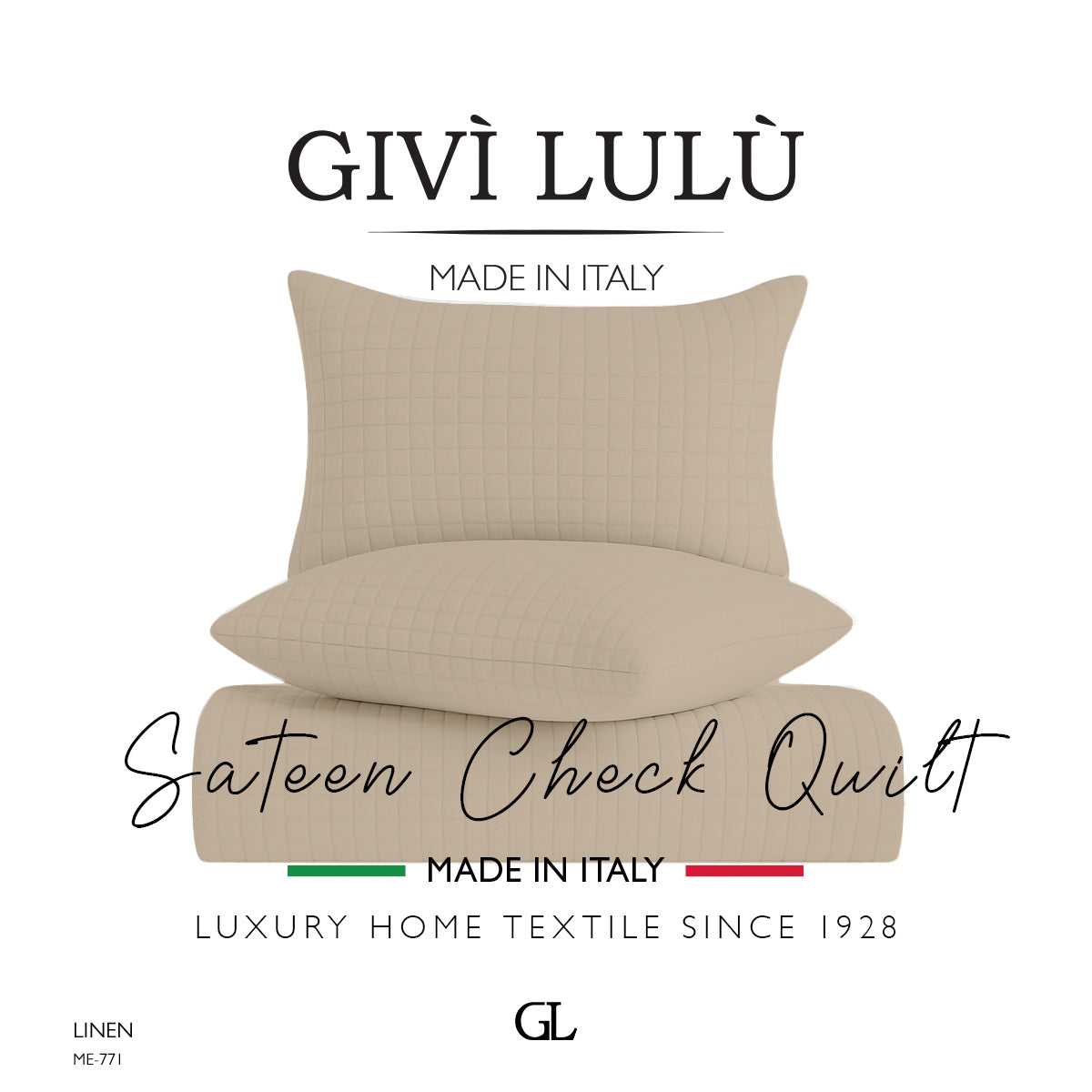Check Quilt Summer - LINEN