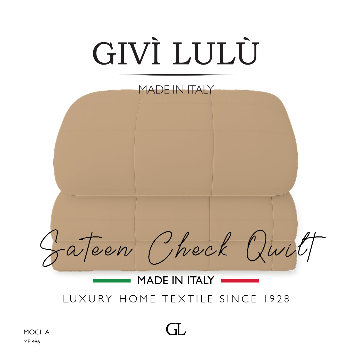 Check Quilt Winter - MOCHA