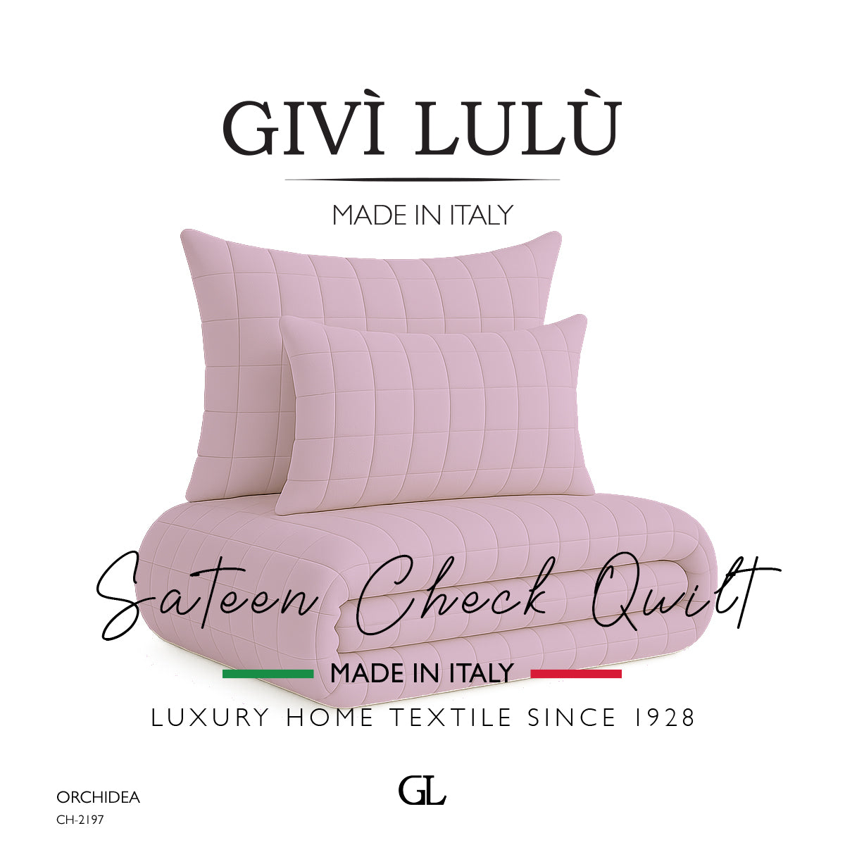 Check Quilt Mid Season - ORCHIDEA