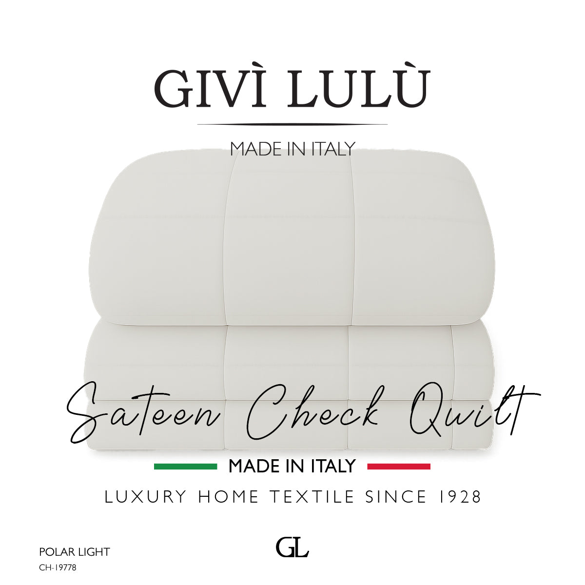 Check Quilt Winter - POLAR LIGHT
