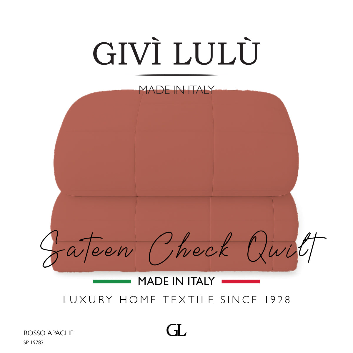 Check Quilt Winter - ROSSO APACHE