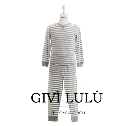 Completo Pigiama A Righe Bambino - Serafino Pigiama