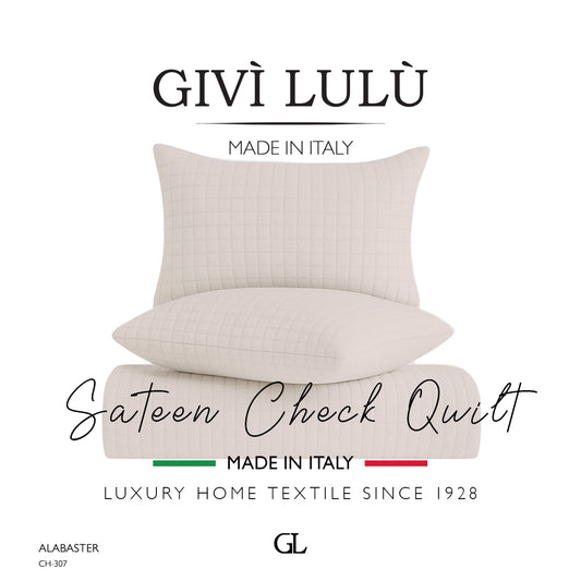 Check Quilt Summer - ALABASTER