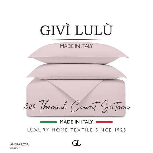 Solid 300 Thread Count - ambra rosa