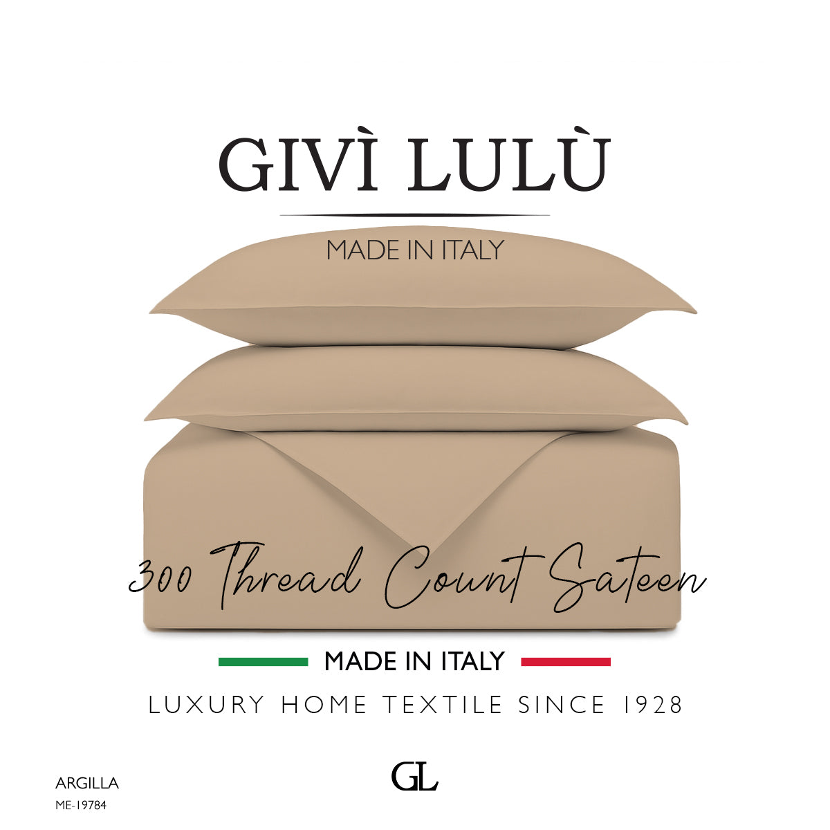Solid 300 Thread Count - argilla