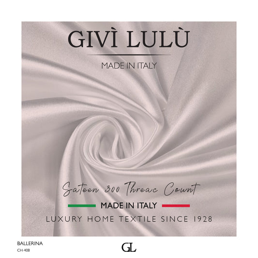 300 Thread Count Sateen Fabrics - BALLERINA