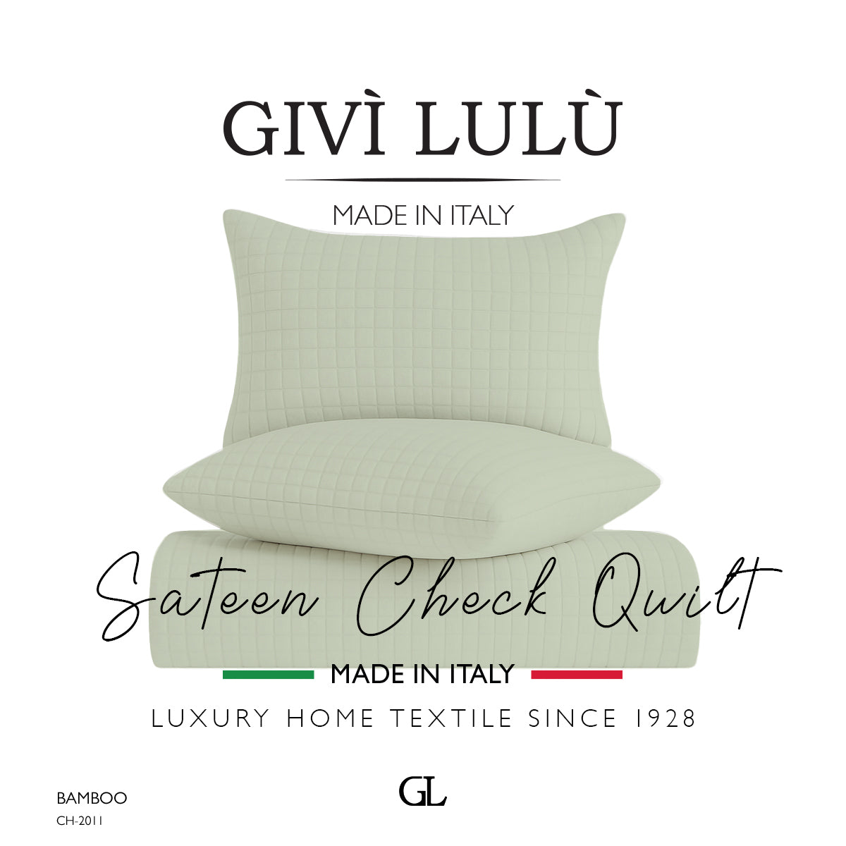 Check Quilt Summer - BAMBOO