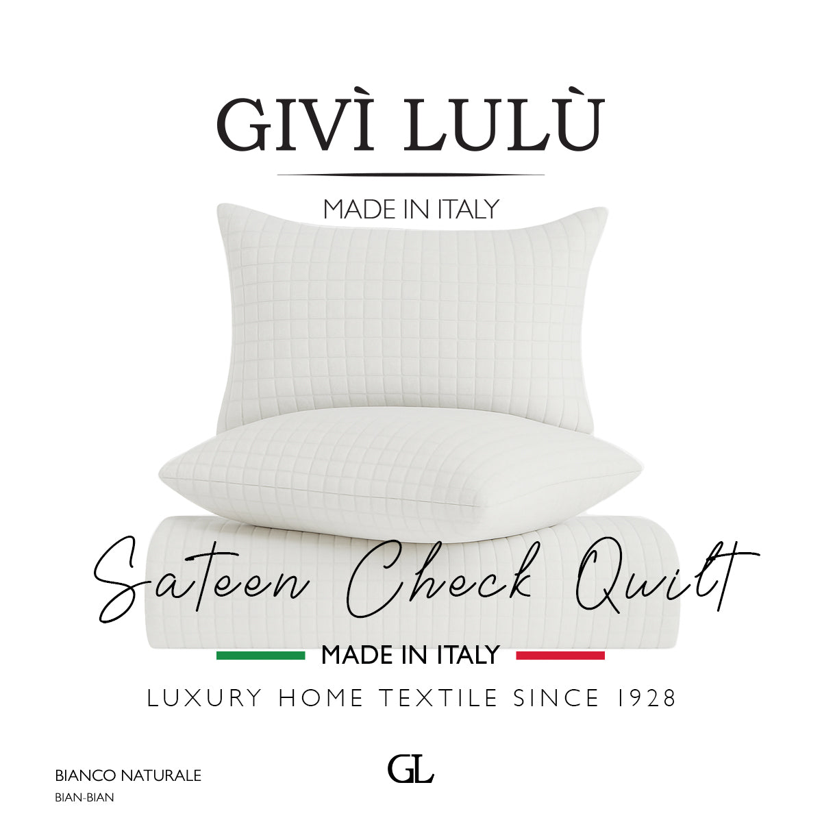 Check Quilt Summer - Bianco Naturale