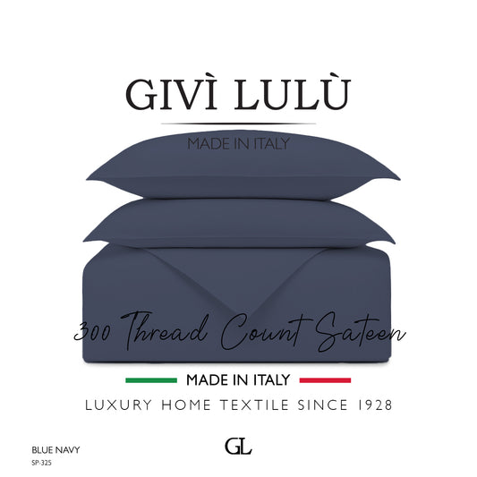Solid 300 Thread Count - blue navy
