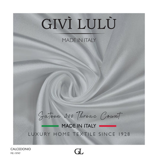 300 Thread Count Sateen Fabrics - CALCEDONIO