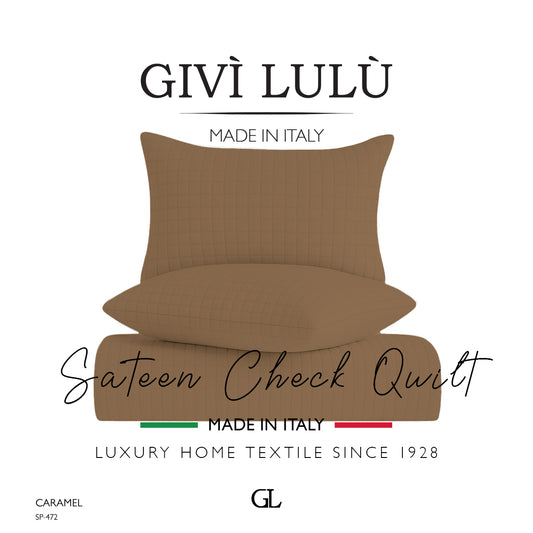 Check Quilt Summer - CARAMEL