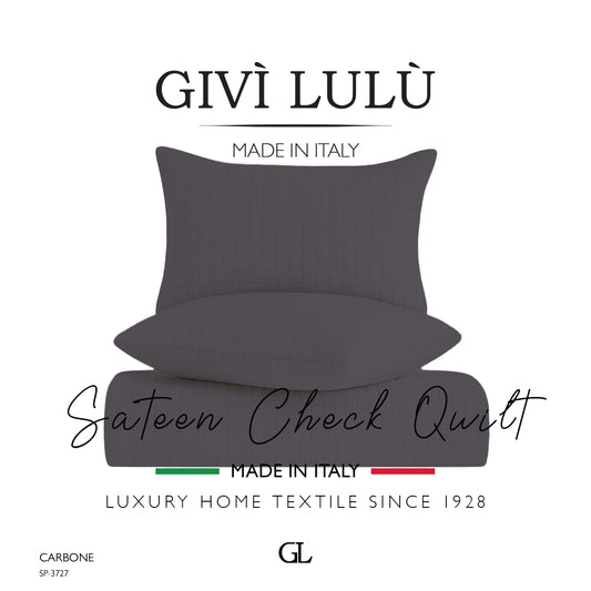 Check Quilt Summer - CARBONE