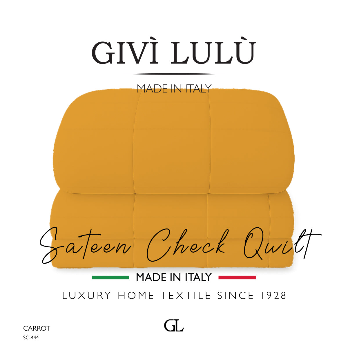 Check Quilt Winter - CARROT