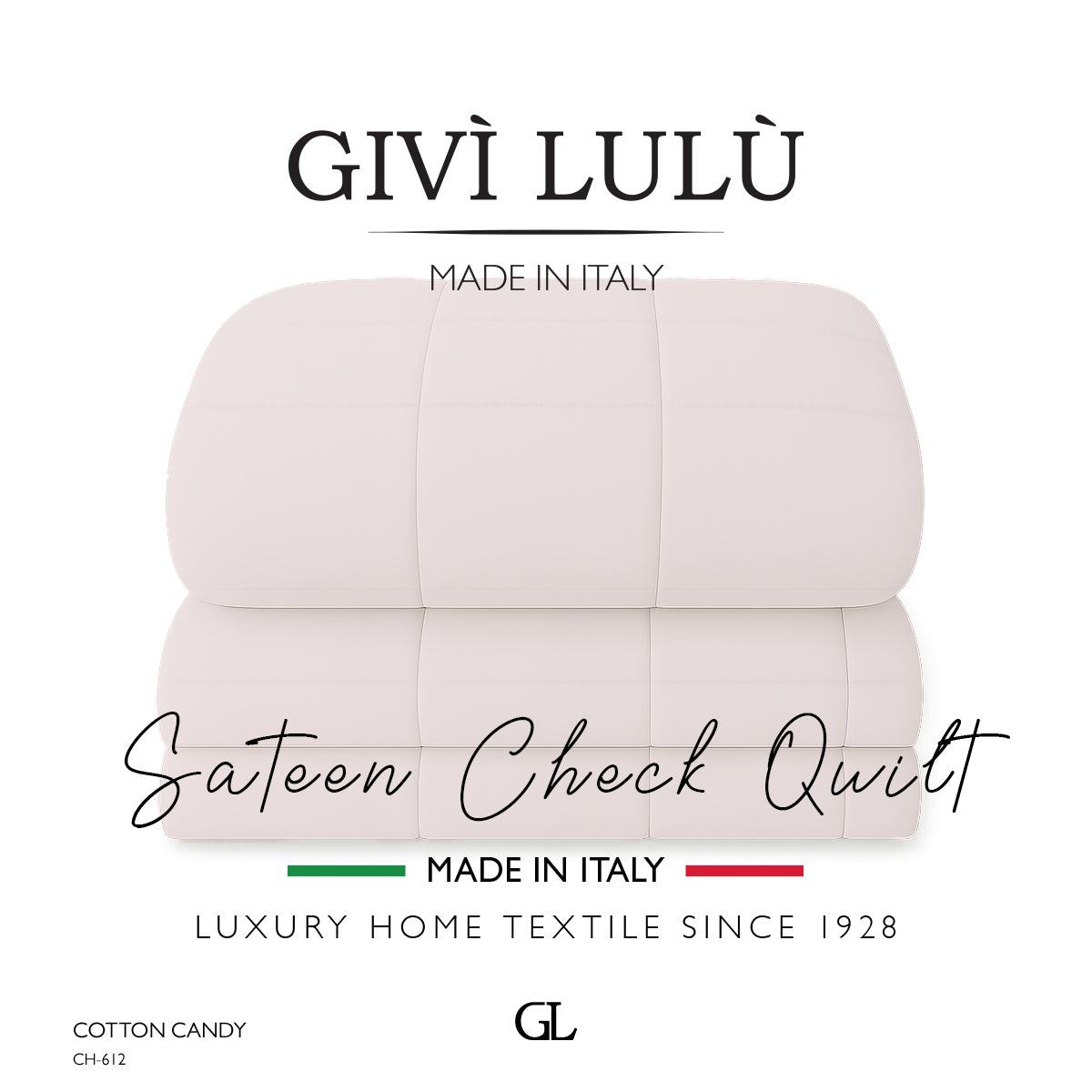 Check Quilt Winter - COTTON CANDY