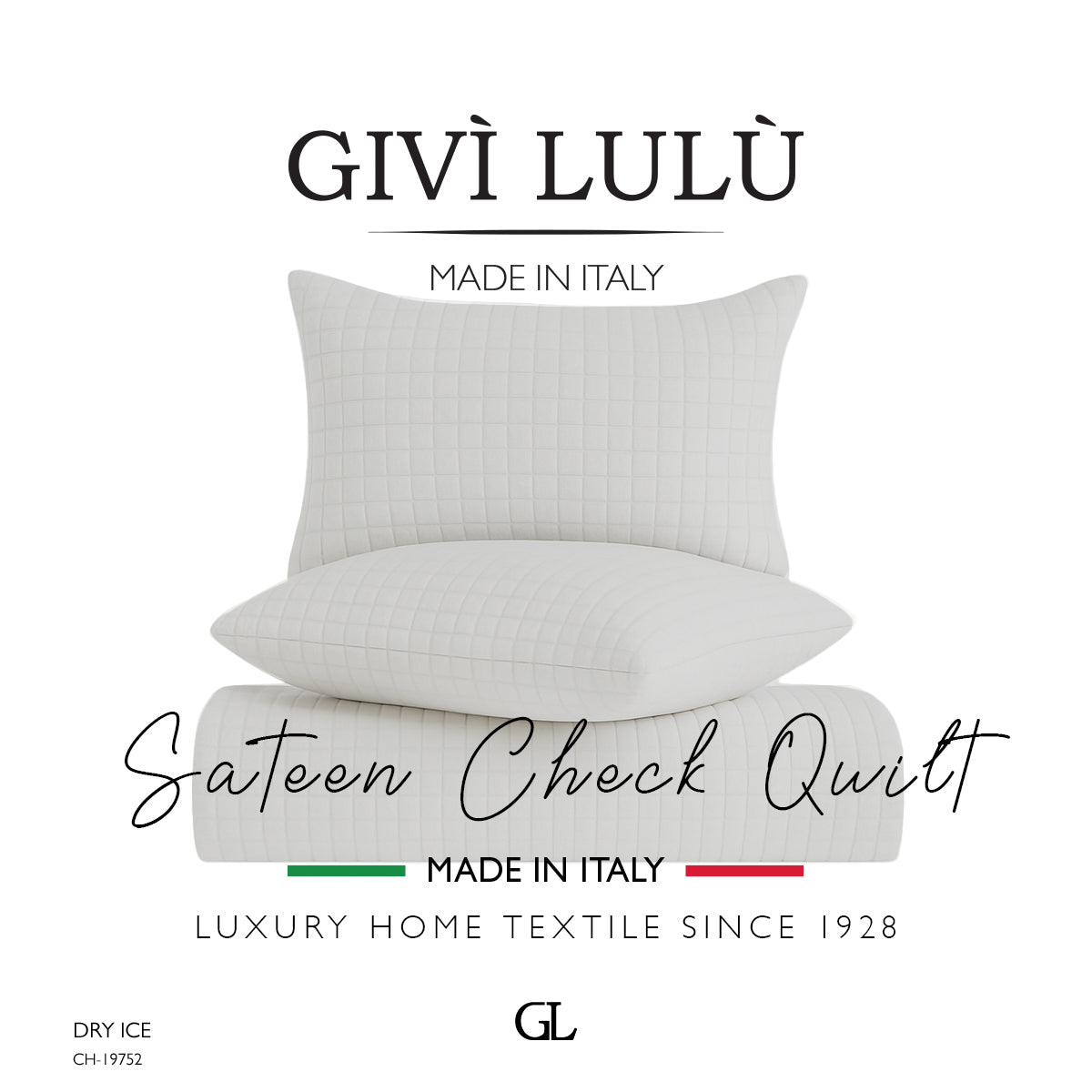Check Quilt Summer - DRY ICE