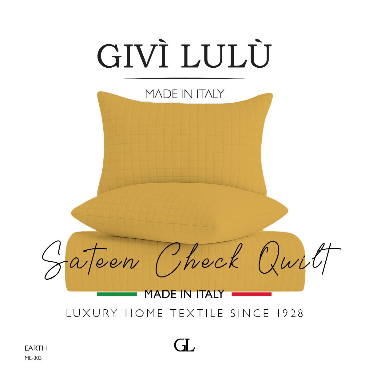 Check Quilt Summer - EARTH