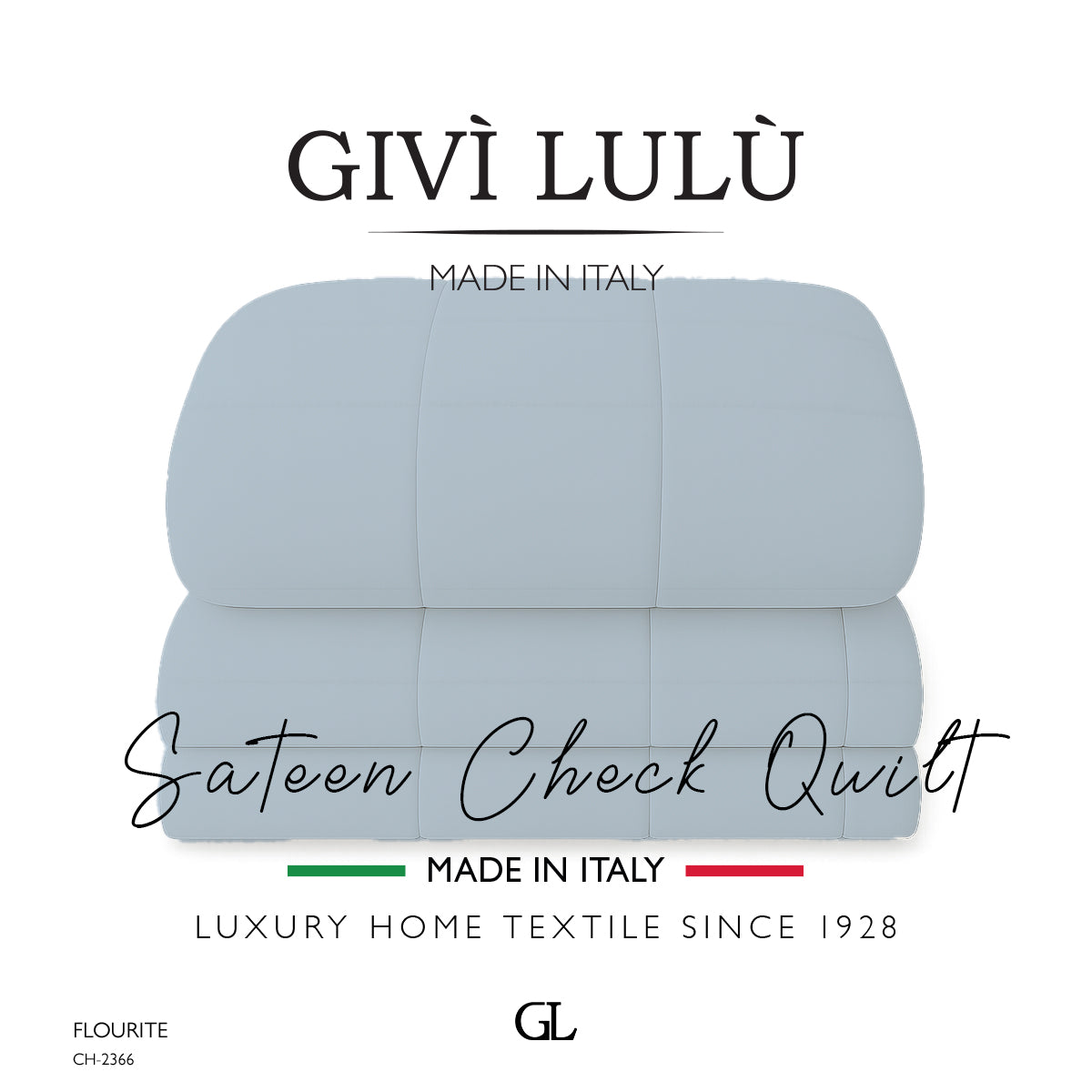 Check Quilt Winter - flourite