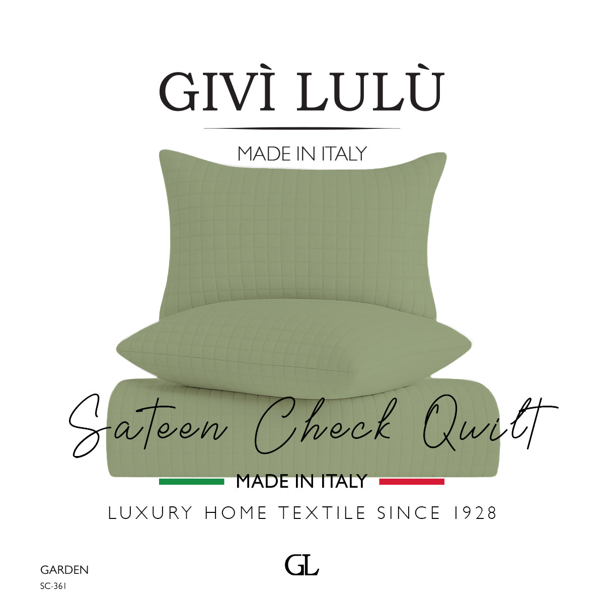 Check Quilt Summer - GARDEN