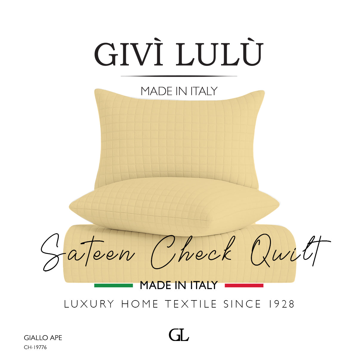 Check Quilt Summer - GIALLO APE