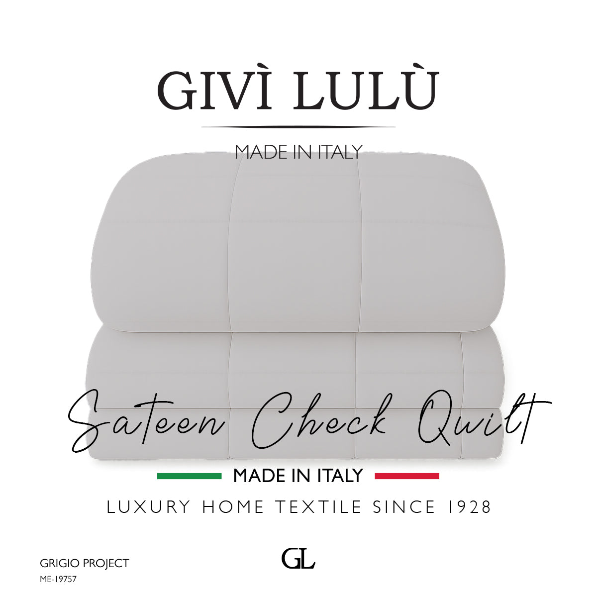 Check Quilt Winter - GRIGIO PROJECT