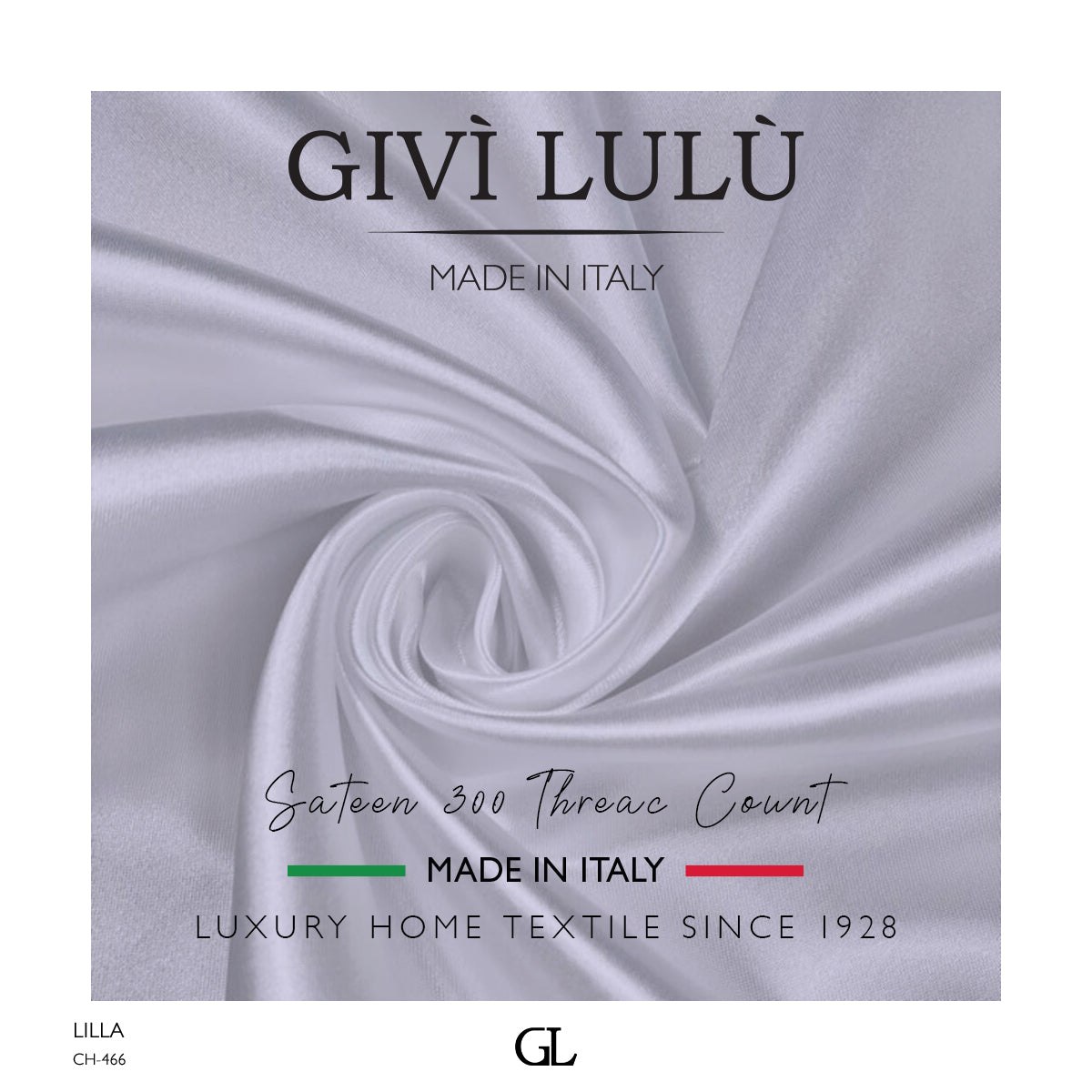 300 Thread Count Sateen Fabrics - Lilla