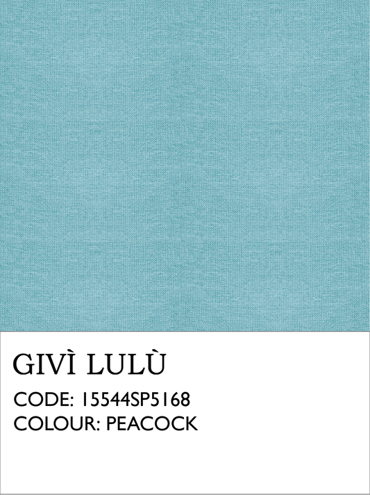 100% Linen Fabrics - Peacock