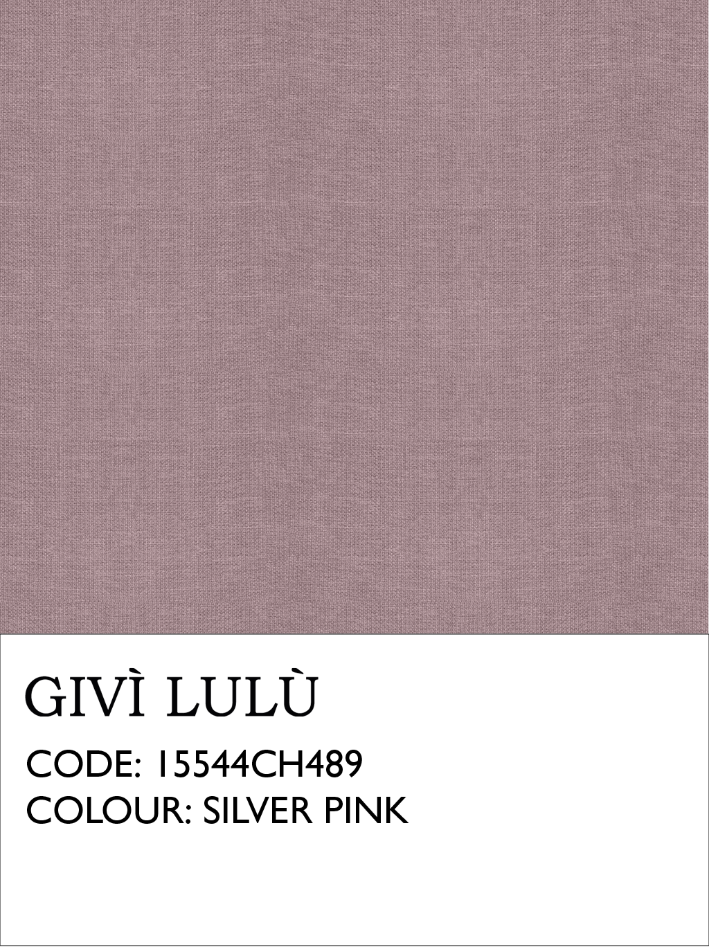100% Linen Fabrics - SILVER PINK
