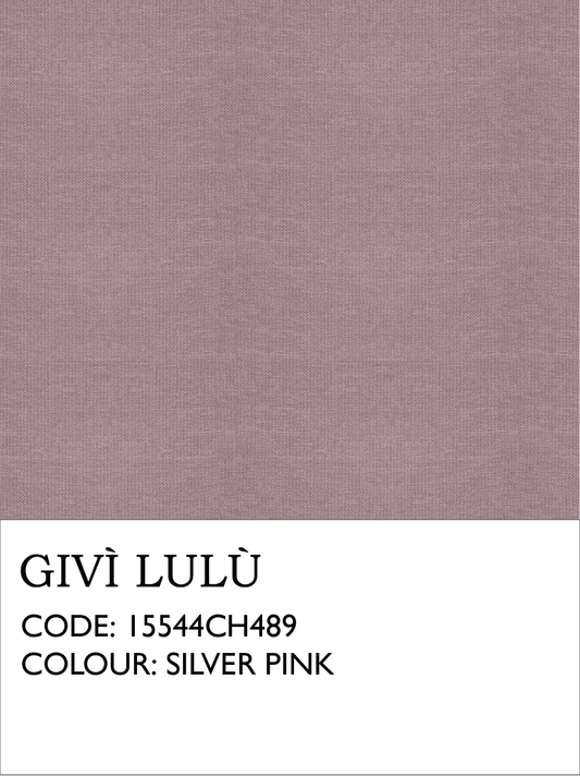 100% Linen Fabrics - SILVER PINK