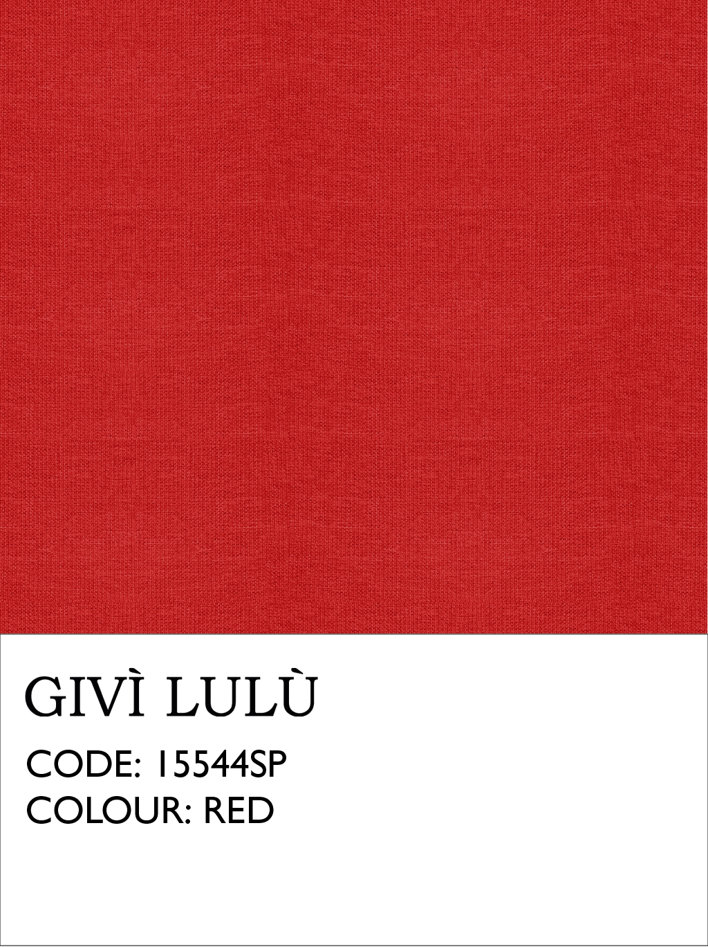 100% Linen Fabrics - Red