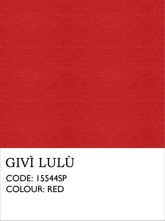 100% Linen Fabrics - Red