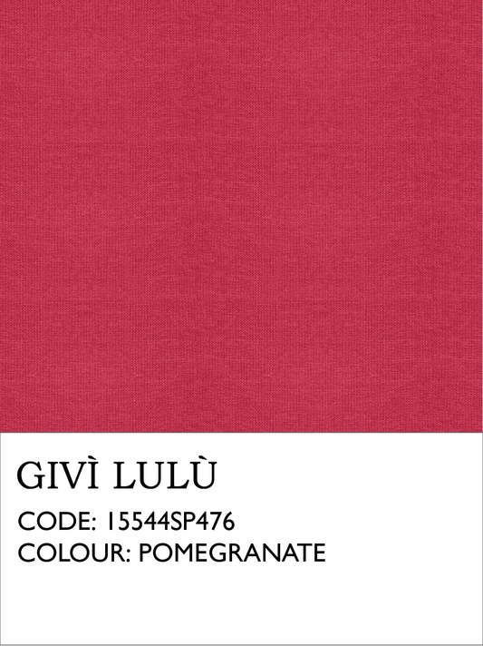 100% Linen Fabrics - Pomegranate