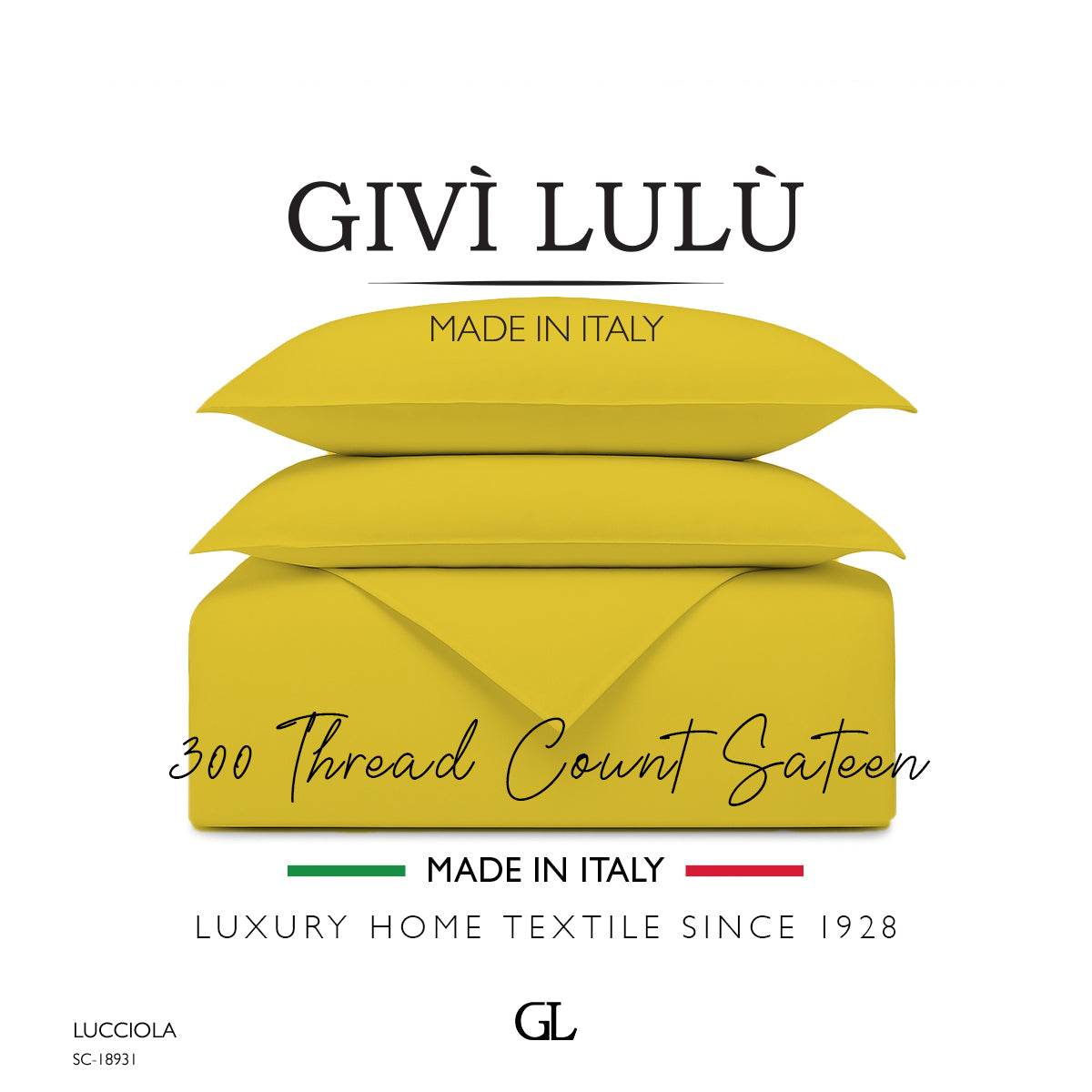 Solid 300 Thread Count - lucciola