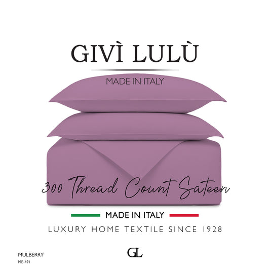 Solid 300 Thread Count - mulberry