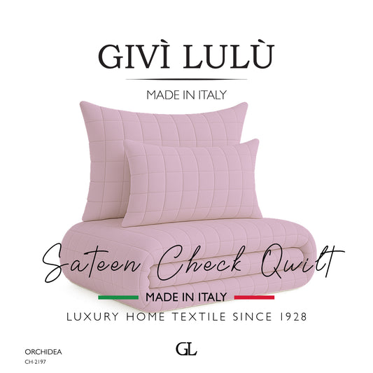 Check Quilt Mid Season - ORCHIDEA