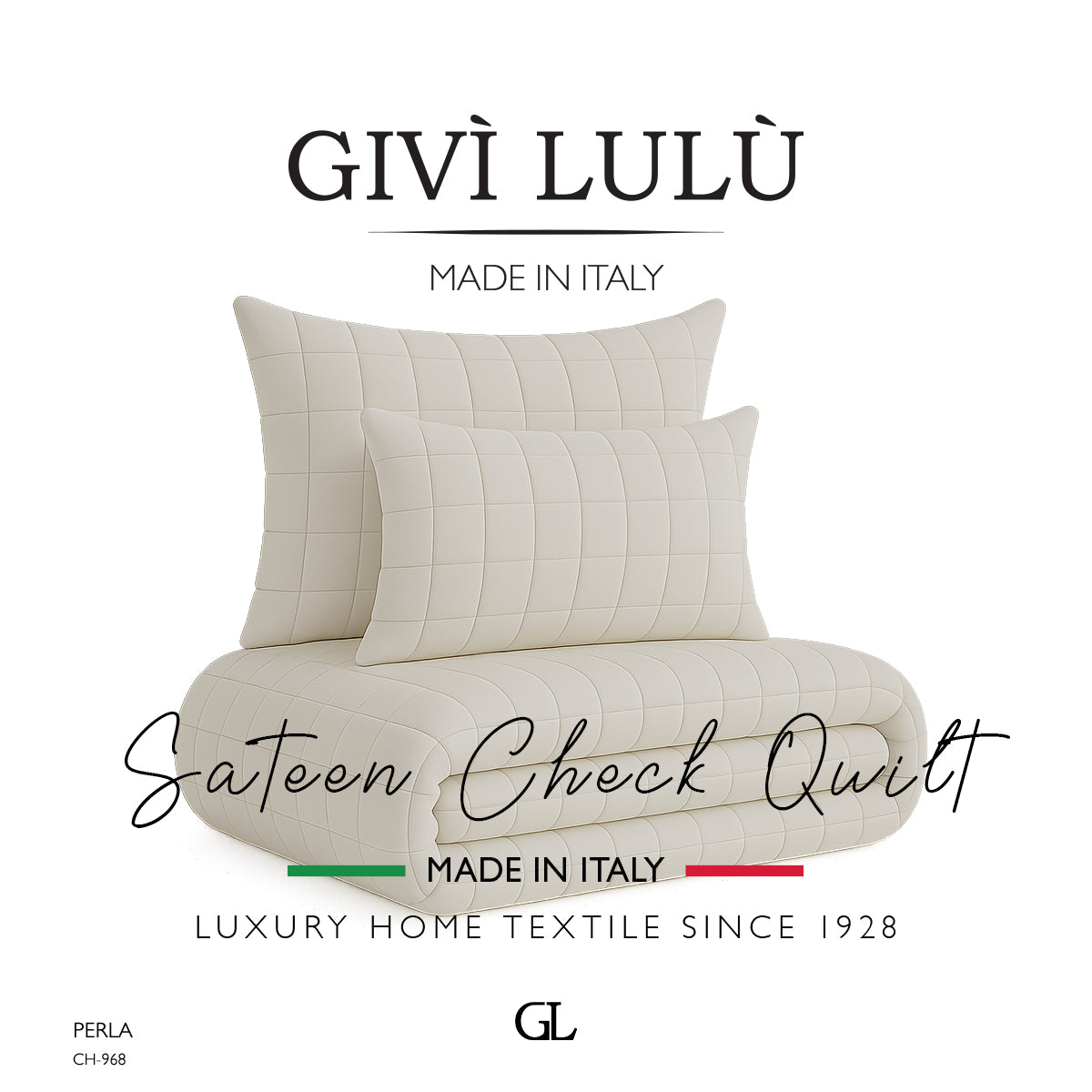 Check Quilt Mid Season - PERLA