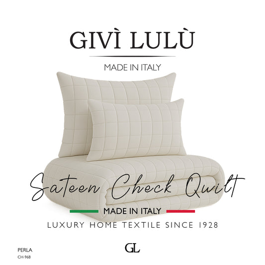 Check Quilt Mid Season - PERLA