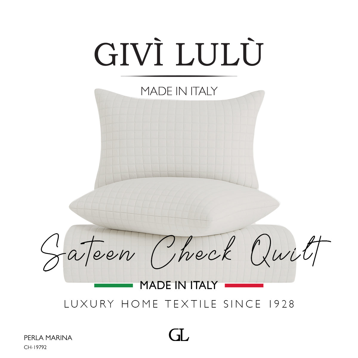 Check Quilt Summer - PERLA MARINA