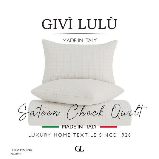 Check Quilt Summer - PERLA MARINA
