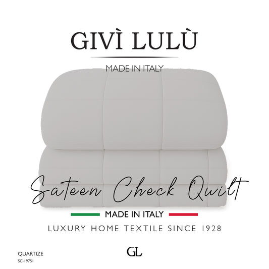 Check Quilt Winter - quartize
