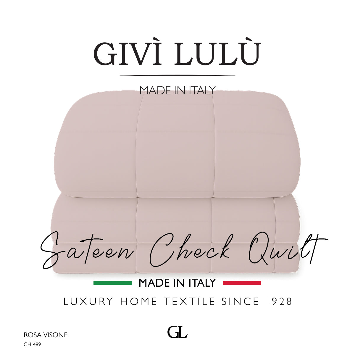 Check Quilt Winter - ROSA VISONE
