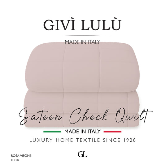 Check Quilt Winter - ROSA VISONE