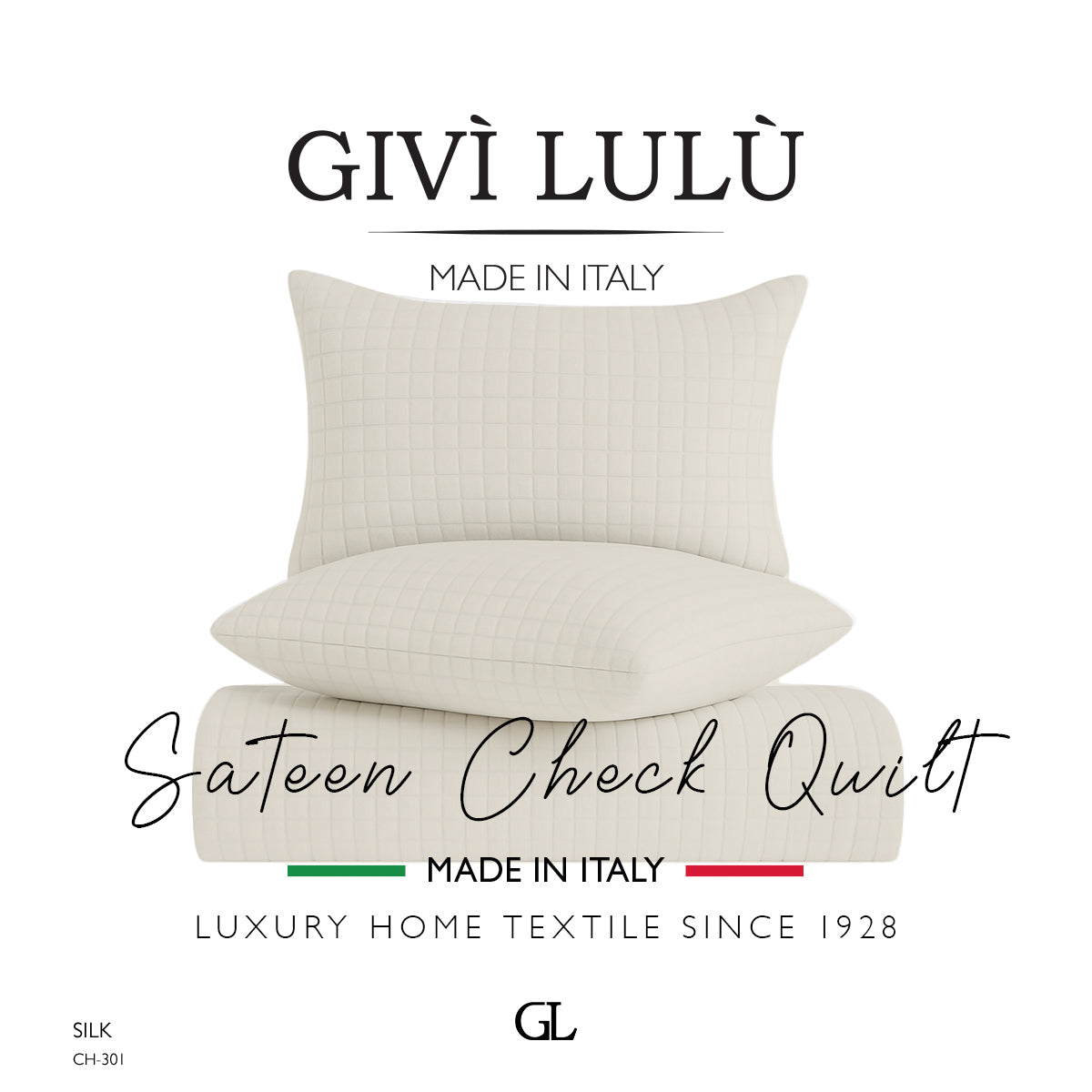 Check Quilt Summer - SILK